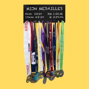 Medaillehanger - Krijtbord - 10 haken